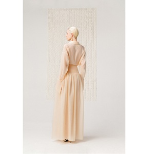 Faldas de seda de moda para mujer, falda maxi fruncida NANA, faldas premium ODM coreanas de triacetato para mujer y niña, de Vietnam - Product Image 1