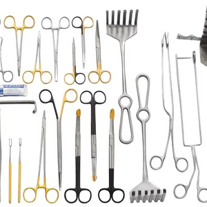 Kit d'instruments chirurgicaux pour chirurgie mammaire de qualité hospitalière, ensemble chirurgical durable en acier inoxydable, outils en acier inoxydable pour interventions chirurgicales - Product Image 1