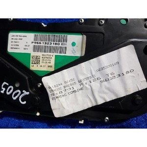 Tableau de bord / Compteur de vitesse d'occasion OEM P9661323180 pour 307 2005-2008 - Product Image 5