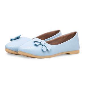 Sky Blue WN1068 Flats <b>Pumps</b> - Product Image 3