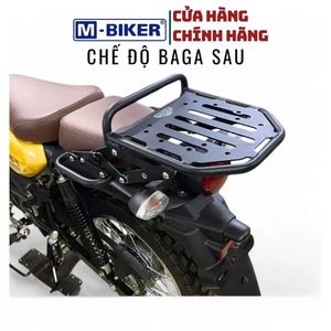 แร็คท้ายรถมอเตอร์ไซค์แบบพับได้ M-Biker Yamaha PG-1 อุปกรณ์เสริมสำหรับมอเตอร์ไซค์ รับประกัน 1 ปี รับน้ำหนักได้เบาสำหรับมอเตอร์ไซค์ - Product Image 2