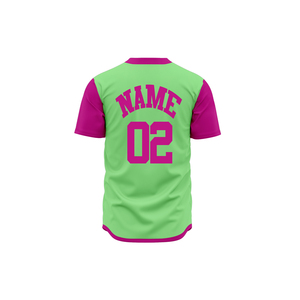 Sublimation Baseball Jersey Custom Logo Button <b>Down</b> Shirt Wholesale Sportswear Factory - Product Image 4