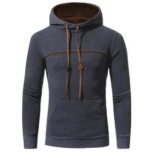 Nouveau style 2026 – Sweat à capuche épais personnalisé pour homme, vente en gros, haute qualité, 100 % coton molletonné, streetwear, coupe ample et carrée, à enfiler - Product Image 1