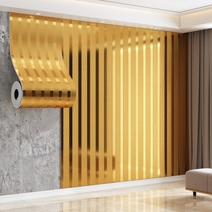 Pannello Murale di Lusso in Marmo IXPE, Adesivo Metallico a Specchio 1,2x3m per <span class=keywords><strong>Soggiorno</strong></span> e Camera da Letto - Product Image 3