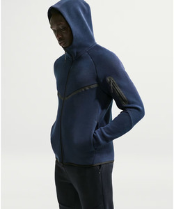 High Quality Tech Fleece Hoodie Custom Logo Full <b>Zip</b> <b>Hooded</b> Jacket Men Sportswear Streetwear OEM Manufacturer - Product Image 2