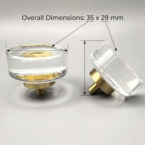 Boutons de tiroir et poignées de porte décoratifs en verre multicolore faits à la main en forme de tournesol pour armoires et commodes, quincaillerie en gros - Product Image 3