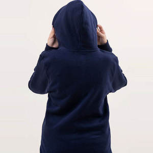 Wholesale Design Custom Logo Women's <b>Zipper</b> Up Hoodie & Sweatshirt Fleece Solid Color Full Sleeve Regular Fit Breathable Hoodies - Product Image 5