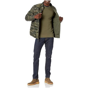 Chaqueta de Invierno Personalizada para Hombre, con Cuello Alto, Impermeable, Acolchada, Tipo Burbuja, Chaqueta de Plumón Personalizada para Hombre al por Mayor - Product Image 4