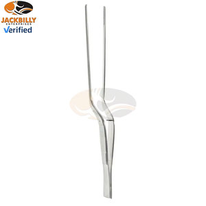 Pinzas de Bayoneta JACKBILLY Adson de 8 Pulgadas, Instrumentos Quirúrgicos Manuales de Alta Precisión para Medicina y Otorrinolaringología, Acero Inoxidable MOL - Product Image 2