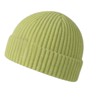 Gorro de punto acanalado con puño elástico para hombre y mujer, cálido para invierno, gorro ajustado de colores sólidos para uso diario, etiquetas tejidas personalizadas, venta al por mayor. - Product Image 1