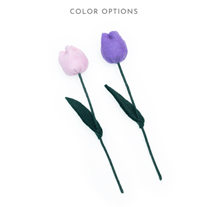 Ramo de Tulipanes de Fieltro Hechos a Mano, Flores Artificiales de Fieltro al por Mayor, Decoración de Primavera para el Hogar, Arreglos Florales - Product Image 5