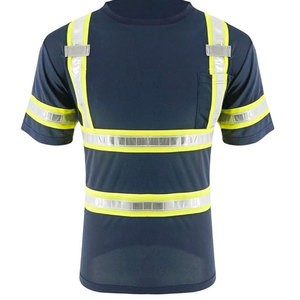 เสื้อกั๊กสะท้อนแสงแบบใหม่ปี 2026 มาตรฐาน ANSI Class 1 กันน้ำ ทนทาน มองเห็นได้ชัดเจน สำหรับความปลอดภัยบนท้องถนน สำหรับผู้ชาย - Product Image 5