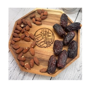 ถาดไม้ตกแต่งแบบอาหรับทำมือระดับพรีเมียม เป็นมิตรกับสิ่งแวดล้อม ประดับด้วยมุก สำหรับเสิร์ฟอาหารอิฟตาร์ในเดือนรอมฎอน เหมาะสำหรับการจัดโต๊ะในงานเฉลิมฉลอง - Product Image 4