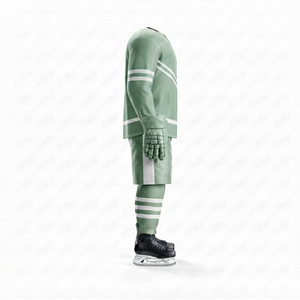 Ice Hockey Uniform Custom Team Jersey And Pants Breathable Lightweight <b>Athletic</b> Sportswear For Professional Training League - Product Image 2