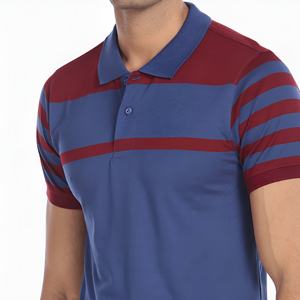 Camiseta Polo Bordada Personalizada con Logotipo para Hombre, Ropa Formal e Informal, Camiseta Polo Bordada Premium para Hombre OEM - Product Image 2