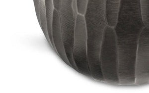 Metallic Charm Modern Metal Coffee <b>Table</b> <b>With</b> Round Top Industrial Design Handmade Living Room Furniture - Product Image 6