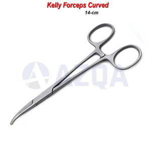 Pince de maintien pour bracket orthodontique en acier inoxydable, porte-aiguille Mathieu, forceps Kelly, kit d'instruments dentaires - Product Image 6