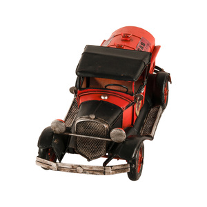 รถบรรทุกน้ำมันฟอร์ด รุ่น AA ยุค 1930 ทำมือ ของสะสมตกแต่งบ้าน ของขวัญ ขนาด 27.94x12.7x11.43 ซม. - Product Image 4