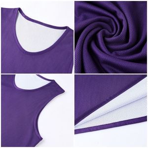 Maillot de basket réversible personnalisé pour enfants et hommes, design rétro par sublimation, avec nom d'équipe, vente en gros - Product Image 6