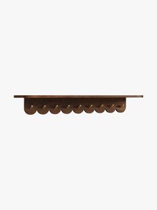 Hot Selling Gold Metal Wall <b>Hook</b> <b>Rail</b> Modern Multi <b>Hook</b> Coat Hanger Entryway Organizer Bathroom Kitchen Storage Rack - Product Image 6