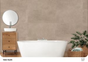 Carreaux de porcelaine rustiques mats de qualité supérieure, format 600x1200, aspect naturel, pour intérieur commercial - Product Image 2