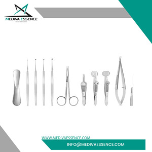 Kit Oftálmico para Cirugía de Calázion, Vitrectomía, Blefaroplastia, Set Microquirúrgico Manual de Acero Inoxidable, CE ISO - Product Image 6