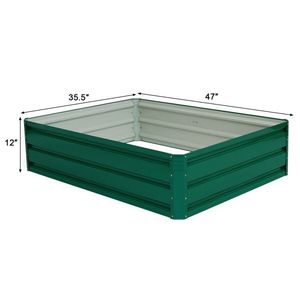 Bac à légumes surélevé pour patio, idéal pour la culture de légumes et de fleurs en serres et en intérieur - Product Image 5