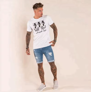 180GSM High Quality Comfortable t Shirt Blank Plain Black Crew Neck T-shirt 100% Cotton Wholesale <b>Tshirt</b> for Men - Product Image 2