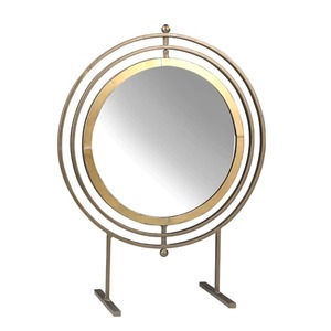 La mejor presencia artística en forma de espejo metálico transforma las paredes funcionales en impresionantes fondos. - Product Image 4