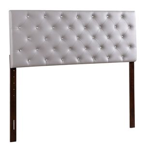 Glory Furniture <b>Super</b> Nova G0134-KHB <b>King</b> <b>Headboard</b> Light Grey Bedroom Furniture - Product Image 2