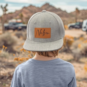 Baseball Hat High Quality Flat Brim Snapback Caps Custom Leather <b>Patch</b> Logo 5 Panels Cotton Adjustable Wholesale Gorras ODM OEM - Product Image 6