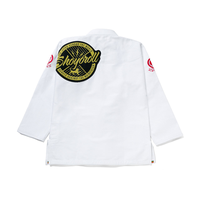 Kimono de Jiu Jitsu Azul Shoyorol Premium, 100% Algodón, Uniforme de Competición, Tallas Personalizadas A0/A5, Transpirable, BJJ Gi