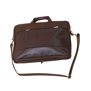 Sac pour ordinateur portable en cuir véritable de haute qualité, design moderne à bandoulière, grande capacité, portable, multi-couches, séchage rapide, multi-poches - Product Image 3
