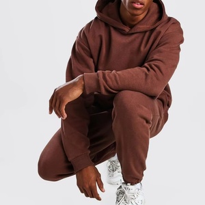 Conjunto de Sudadera y Pantalones Deportivos de Algodón de Alta Calidad con Logotipo de Fabricante, Traje Deportivo Personalizado para Hombre - Product Image 2