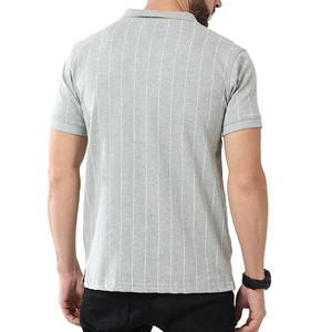Vêtements décontractés pour hommes, polos de qualité supérieure en coton respirant, rayés, nouveau design tendance, t-shirt polo pour hommes - Product Image 5