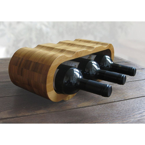Modern Honeycomb Wine <b>Rack</b> Natural Solid Wood Hexagon Desktop Wine Holder For Kitchen And Home <b>Bar</b> Storage Decorative - Product Image 6