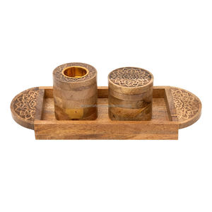Caja de bandeja de quemador Bakhoor de madera de mango con incrustaciones de madera de alta calidad, caja de acrílico con incrustaciones, caja árabe Mubkhar Medkhan - Product Image 6
