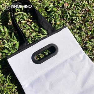 INNORHINO-bolsa de viaje de algodón con cordón, bolsa de viaje plegable, impermeable - Product Image 3