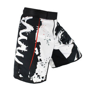 High Quality Wholesale Custom MMA <b>Grappling</b> <b>Shorts</b> with Digital Print Lightweight Quick Dry Breathable 100% Polyester - Product Image 2