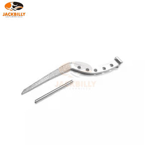 Rasp Austin Moore Standard Stem, Instruments orthopédiques médicaux, Lot de 2 pièces, Outils chirurgicaux de haute qualité pour le modelage osseux, Arthroplastie de la hanche - Product Image 2
