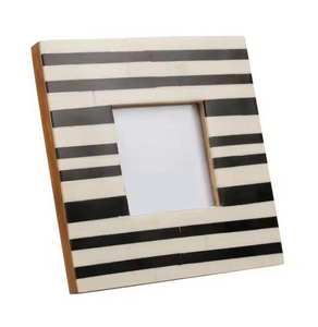 Marco de Fotos con Incrustaciones de Hueso Hecho a Mano, Elegante Marco Decorativo para Hogar u Oficina o Regalo, Perfecto para Interiores Clásicos - Product Image 3
