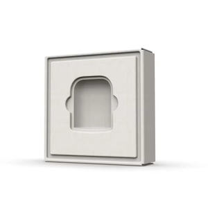 Eco-friendly Molded Pulp Tray Sugarcane Bagasse Packaging <b>Box</b> for Wireless Bluetooth Earbuds - Product Image 1