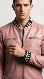 <b>Men</b> Premium Leather Style Jacket Comfortable Casual Outerwear for Street Fashion Winter Wear and Wholesale Export Supply - Product Image 5