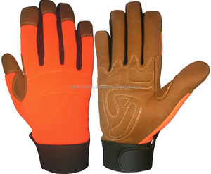 Los mejores precios bajos Guantes de mecánico de automóviles en guantes de cuero sintético de Pakistán Guantes de Seguridad Guantes de seguridad en el trabajo - Product Image 2