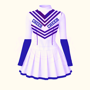 ชุดเชียร์ลีดเดอร์ใหม่มาแรง ผลิตจากโพลีเอสเตอร์ 100% คุณภาพสูงจากผู้ผลิตชั้นนำ - Product Image 1