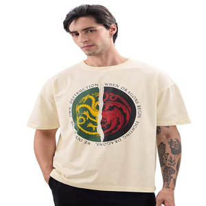 Camiseta de algodón 100% de calidad garantizada, Camiseta de punto ligera para hombre para ropa de verano - Product Image 5