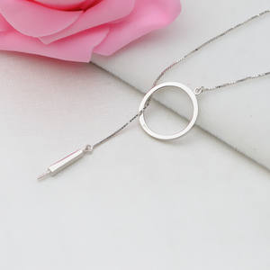 Colgante de Plata S925 con Cadena Vacía para Colgar, Collar de Perlas DIY para Mujer, Accesorios y Componentes de Joyería Personalizados - Product Image 4