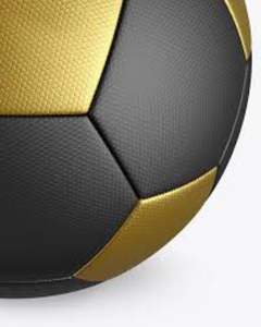 Balón de Fútbol Profesional TORO SKINS Golden Strike, Cuero PU Premium, Entrenamiento Élite, Talla 5, Pro Touch, Negro y Dorado, TS-SB-0011 - Product Image 4