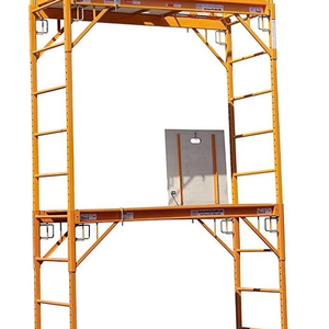 แพ็คเกจหอคอยนิรภัยแบบแม็กซี่สแควร์เบเกอร์ - ขนาด 12 ฟุต รับน้ำหนักได้ 1,000 ปอนด์ พร้อมพื้นแบบมีช่องเปิด ราวกันตก และตัวล็อคแบบดับเบิ้ลยู - Product Image 1