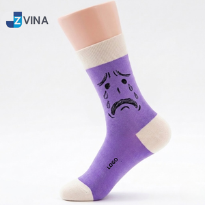 Custom Cartoon Crew <b>Socks</b> OEM ODM Cotton Funny Character <b>Socks</b> Manufacturer for Kids and Adults Private Label Made in Vietnam - Product Image 2